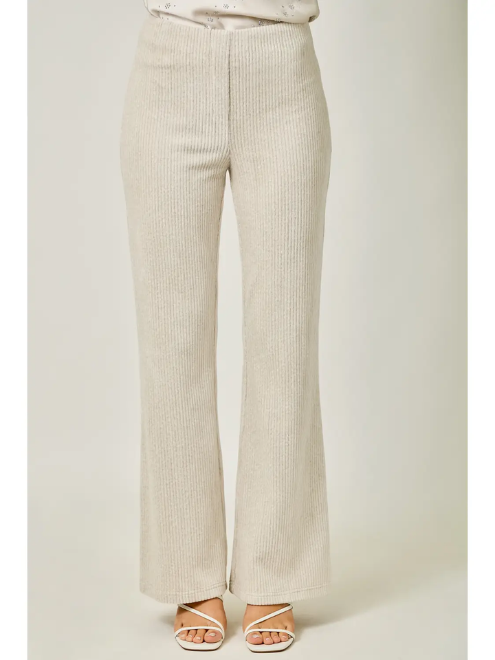 Velvet Corduroy Bootcut Trousers