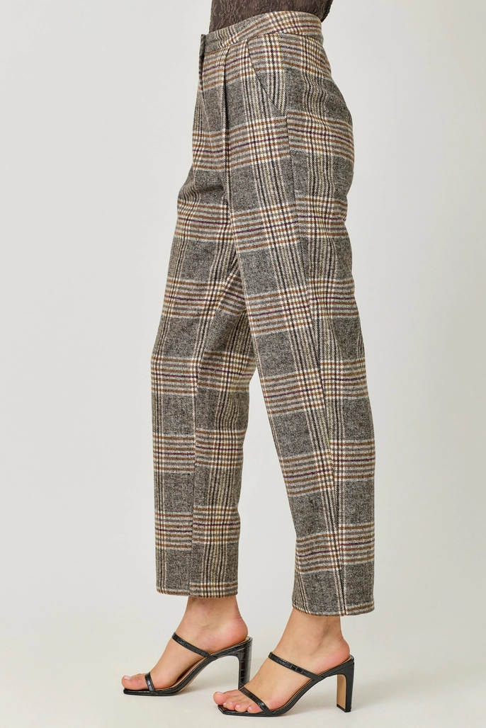 Drew Plaid Trousers