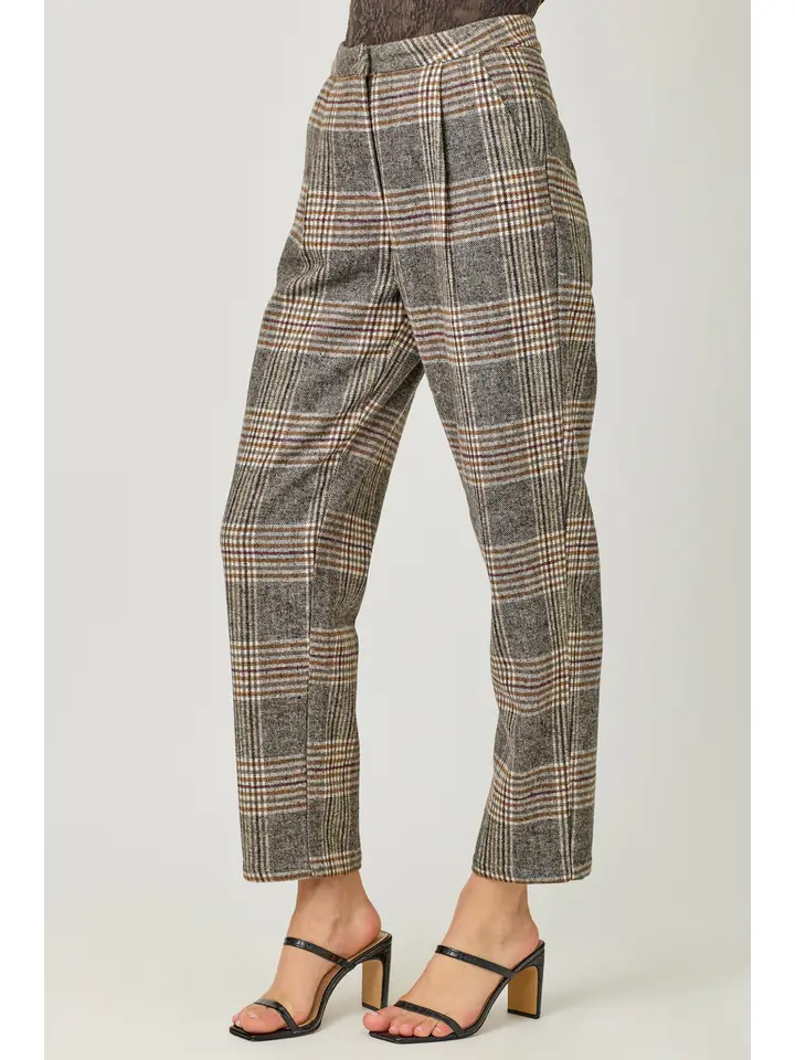 Drew Plaid Trousers