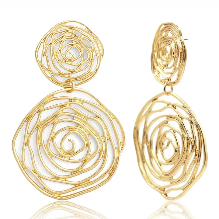 Floral Statement Earrings