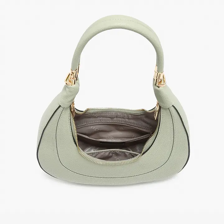 Clara Crescent Shoulder Bag w/ Convertible Straps