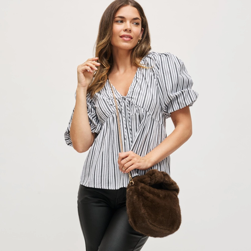 Monica Faux Fur Crossbody