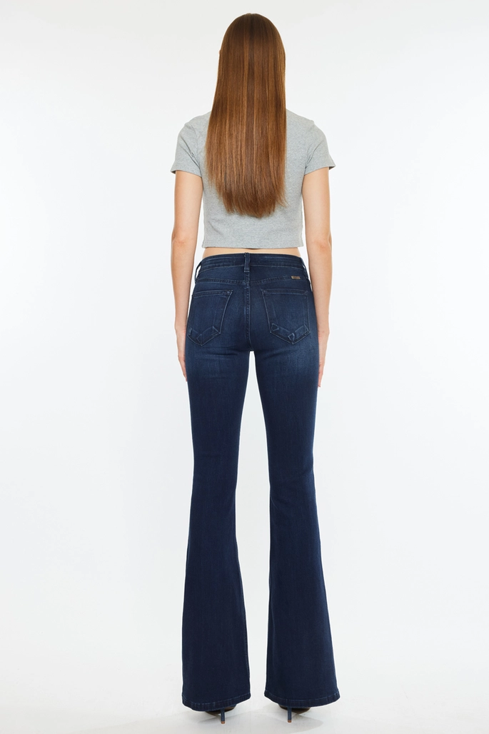 Rayne Mid Rise Flare Jeans