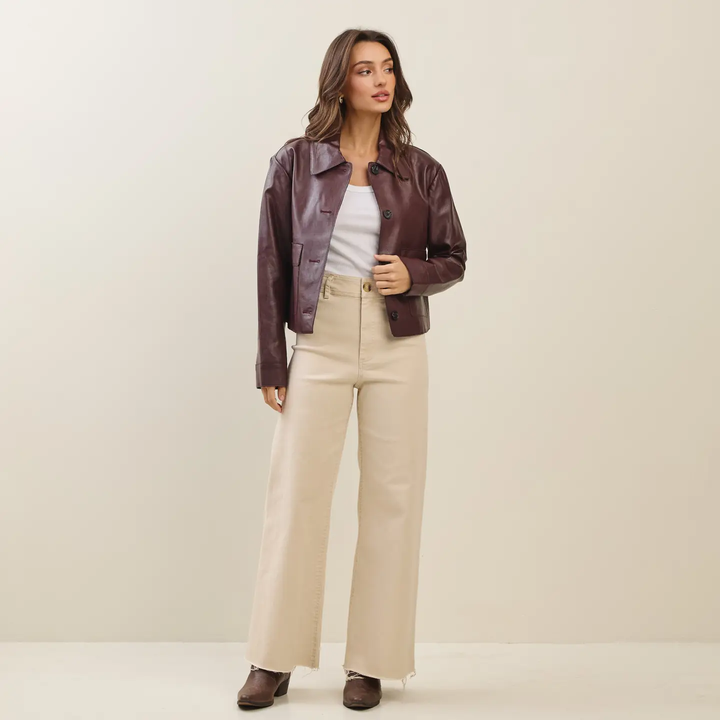 Valen Vegan Leather Jacket