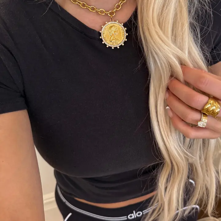 Small Coin Necklace