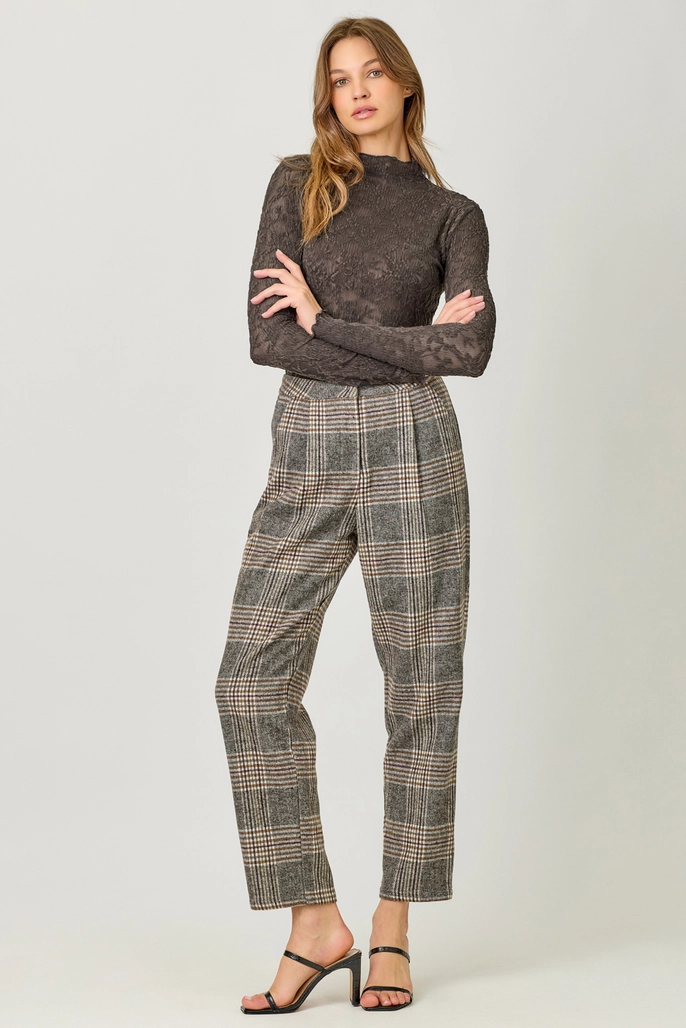 Drew Plaid Trousers
