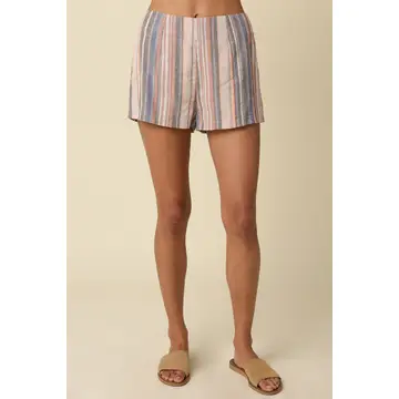 Gia Striped High Waist Shorts