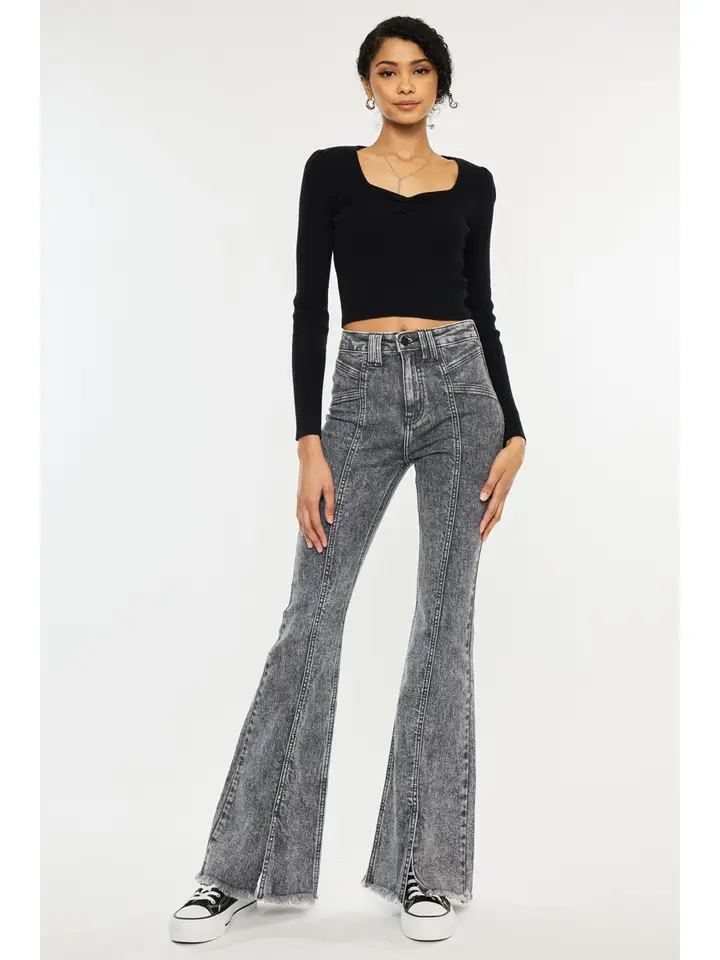 Reya High Rise Flare Jeans