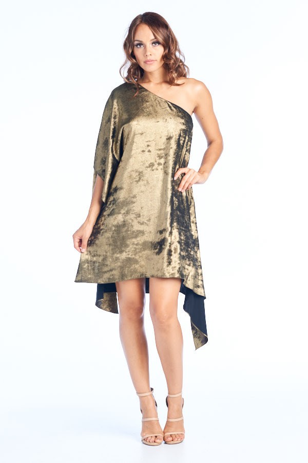 Athena One Shoulder Dress - Beciga