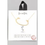 One & Only Initial  Necklaces - Beciga