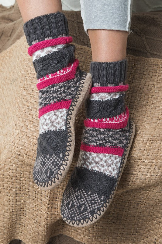 Nordic Slipper Sock Boot - Beciga