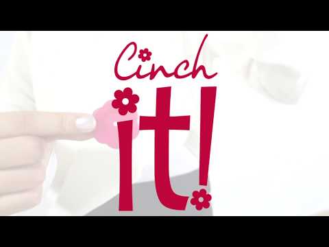 Single Cinch it! Clothing Clip to Enhance Fit & Style- Small (available in pink only)